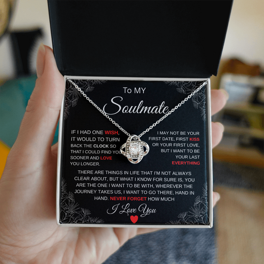 Not Your First, But Your Forever Soulmate Necklace