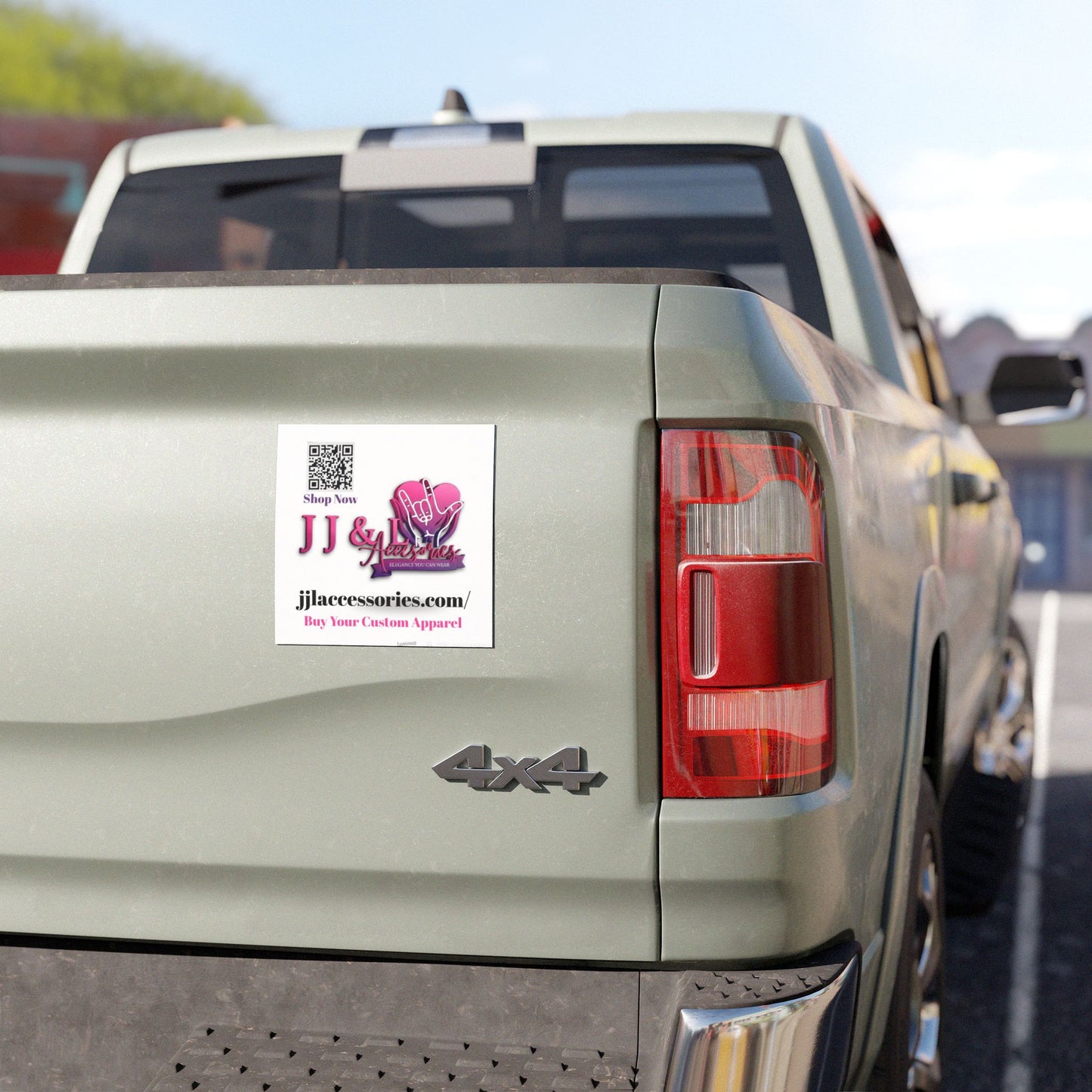 Car Magnet — JJ & L Accessories Logo Magnetic Decal