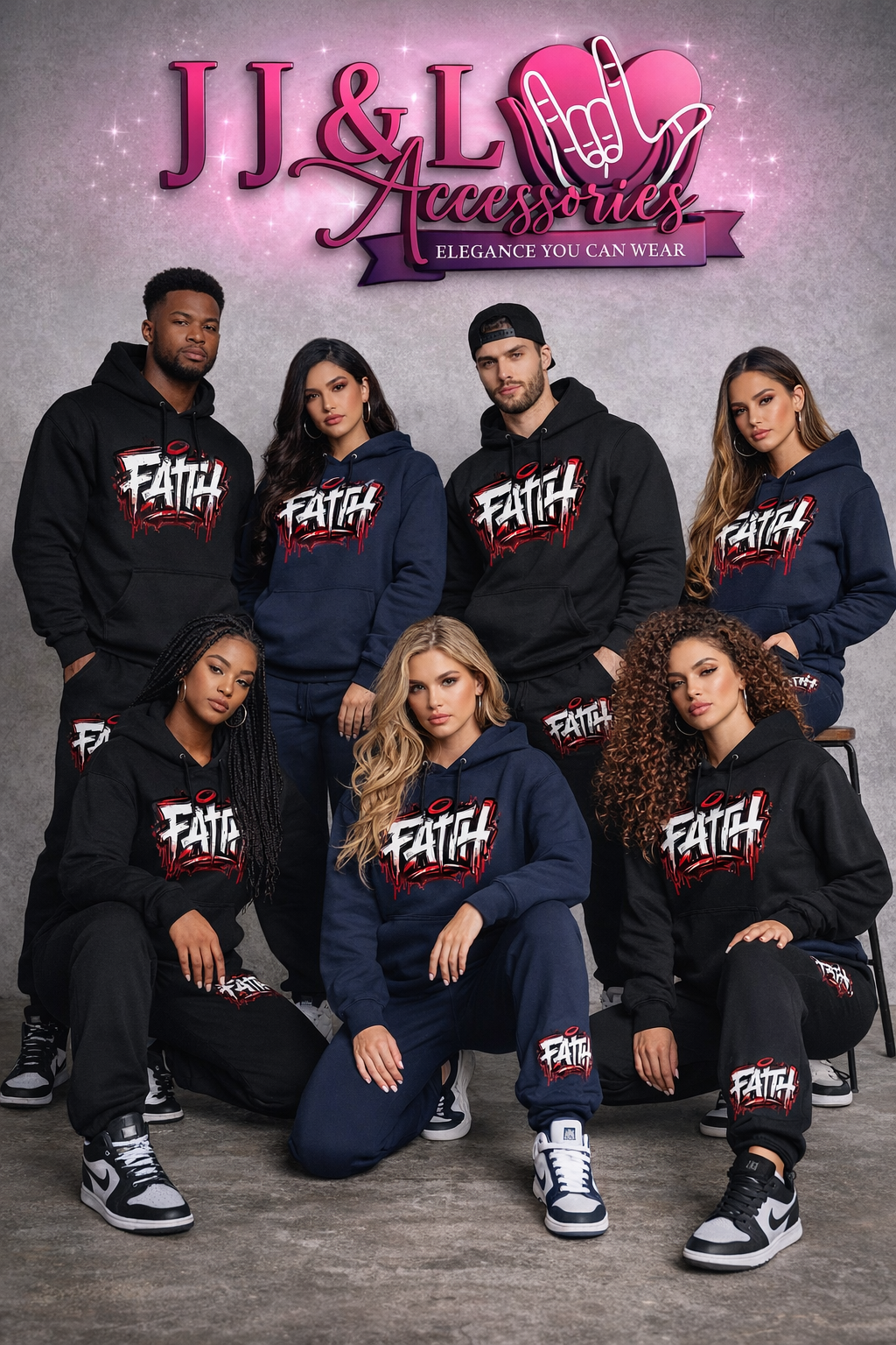 FAITH  Sweatpants- new