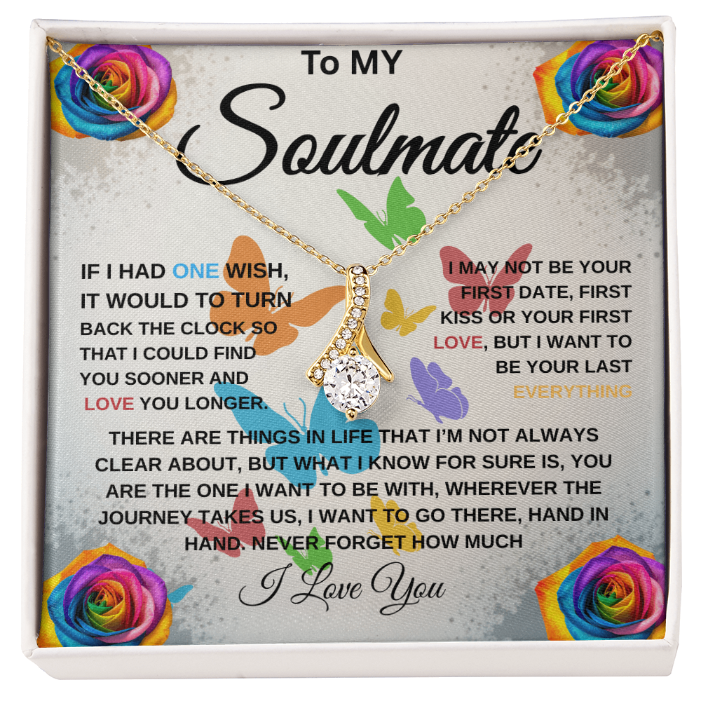 Soulmate with butterflies