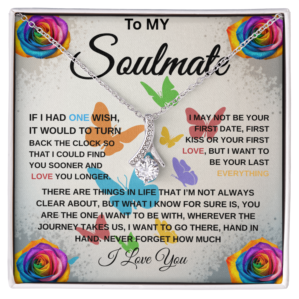 Soulmate with butterflies
