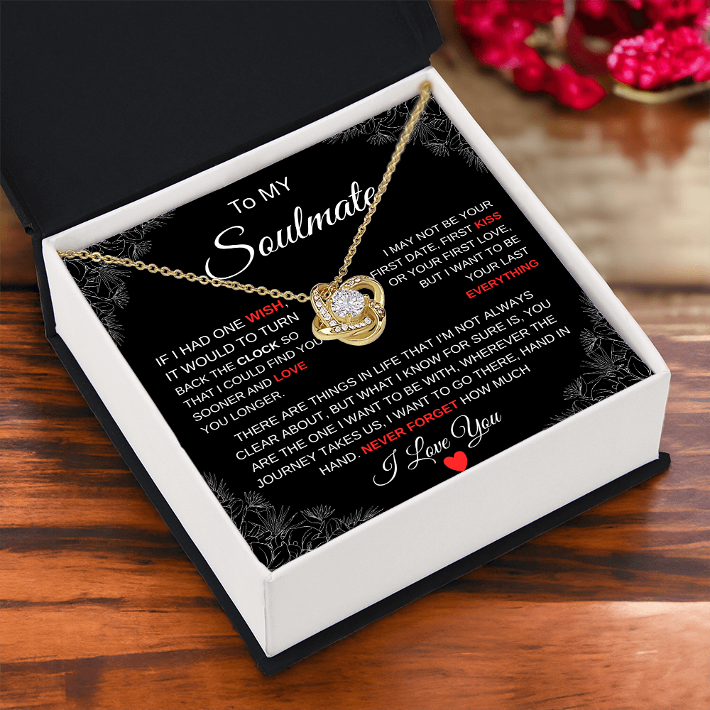 Not Your First, But Your Forever Soulmate Necklace