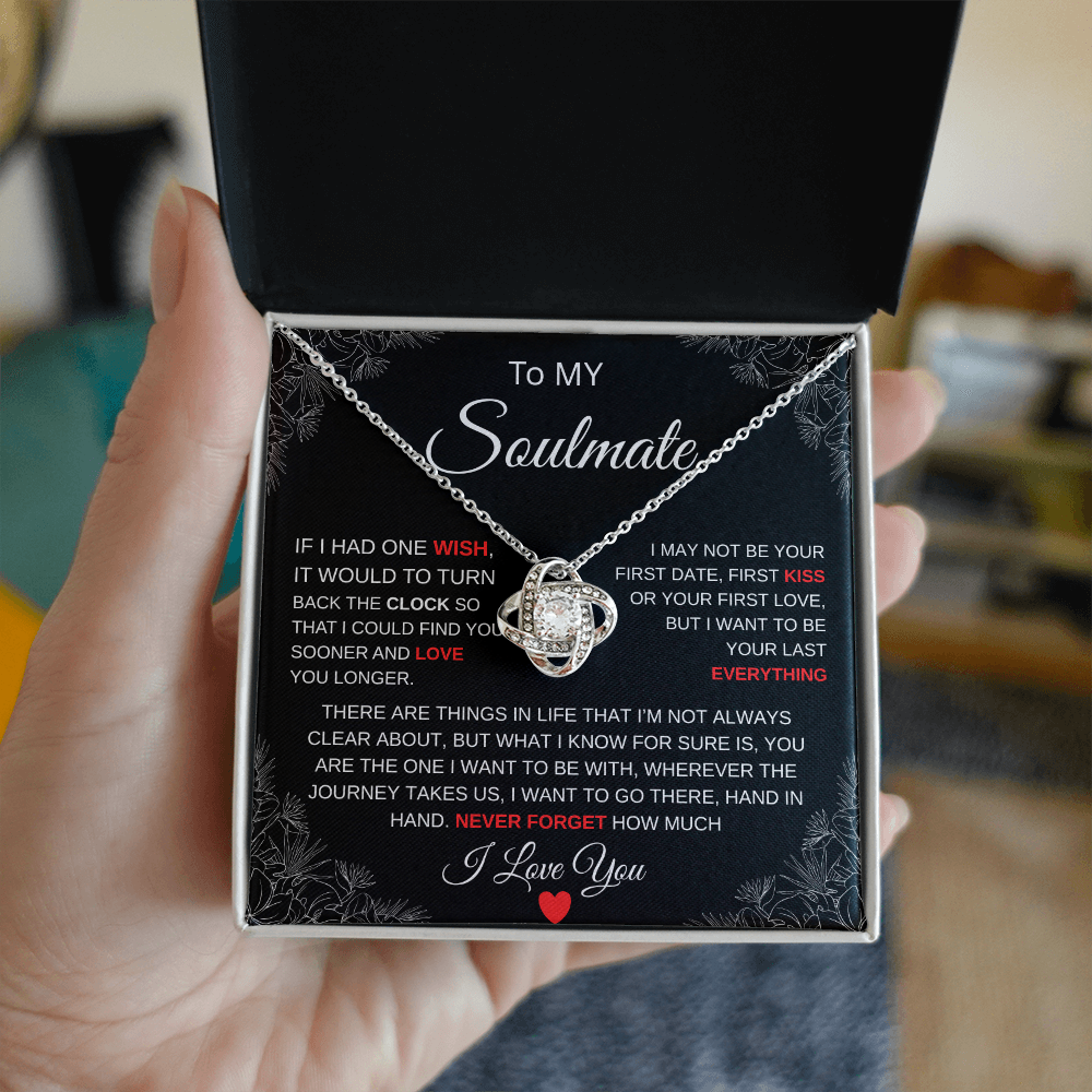 Not Your First, But Your Forever Soulmate Necklace