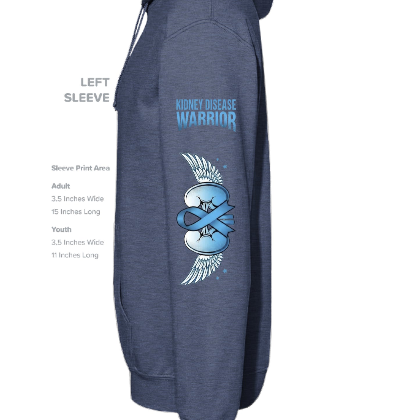 Heather Sport Dark Navy - SLEEVE_LEFT