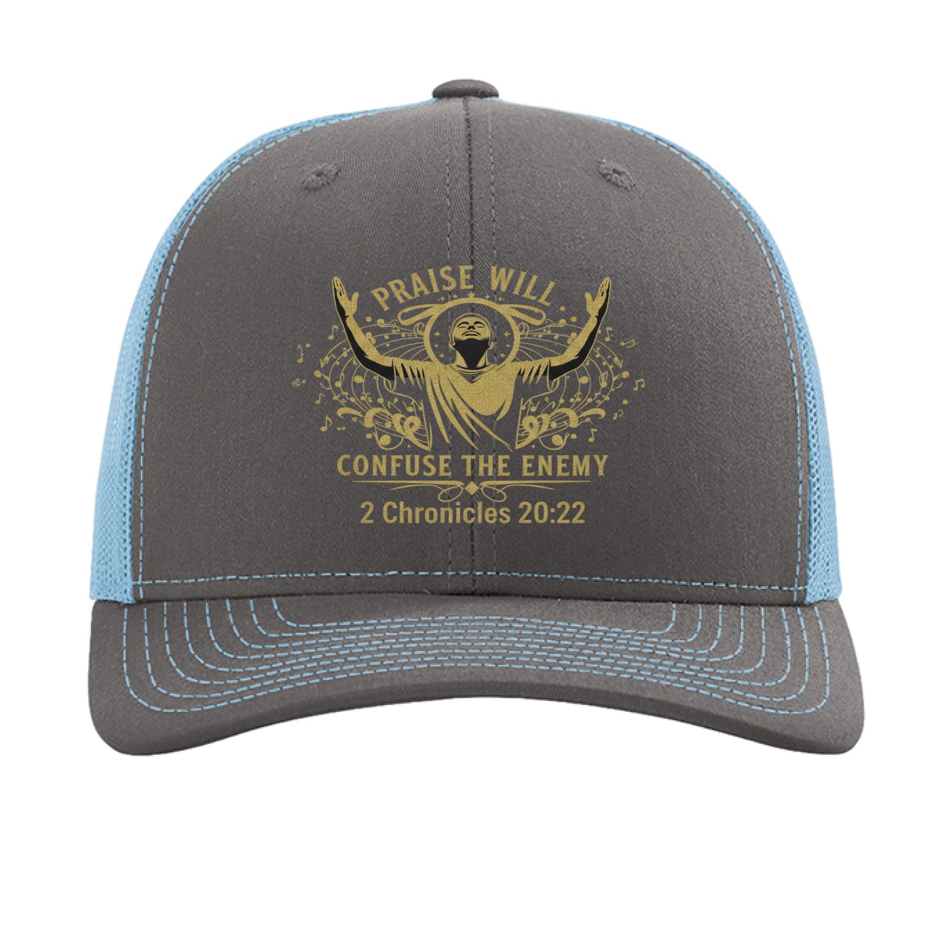 Charcoal/ Columbia Blue - FRONT