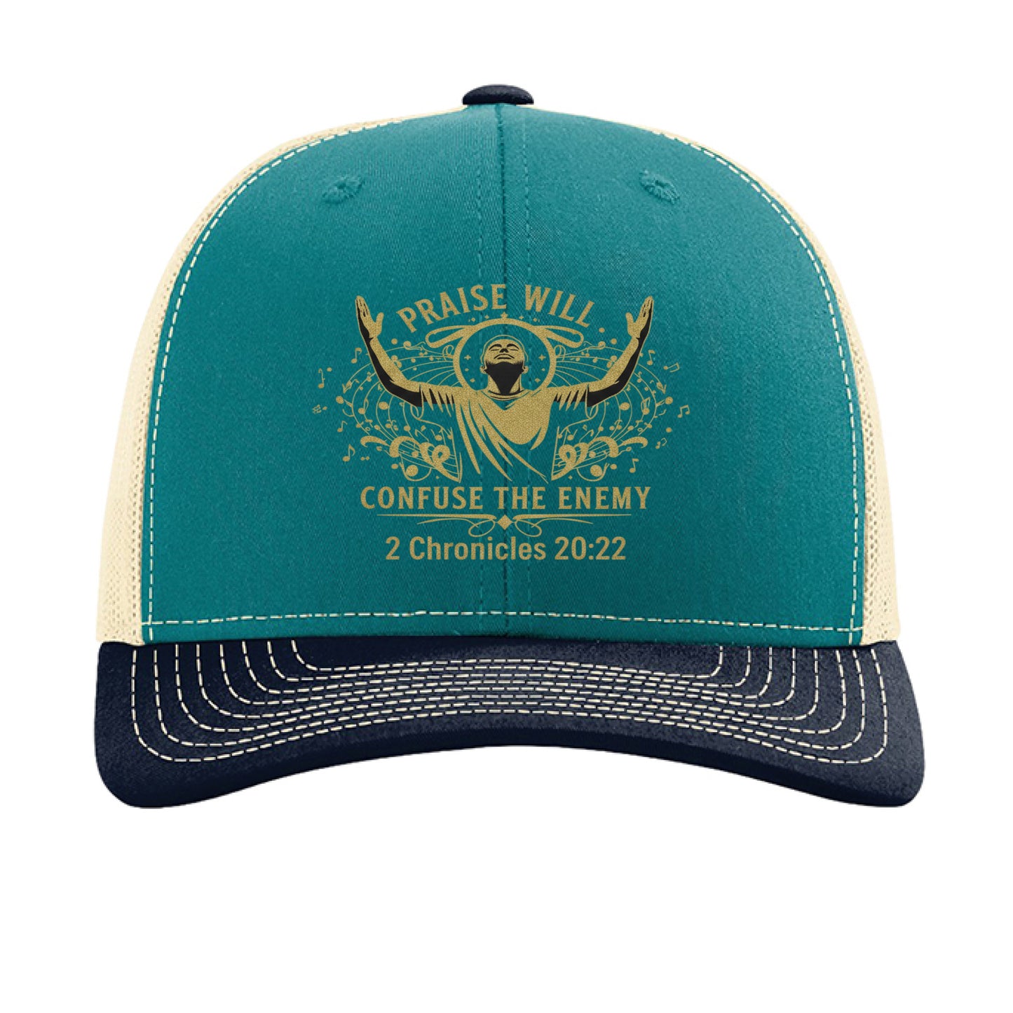Blue Teal/ Birch/ Navy - FRONT