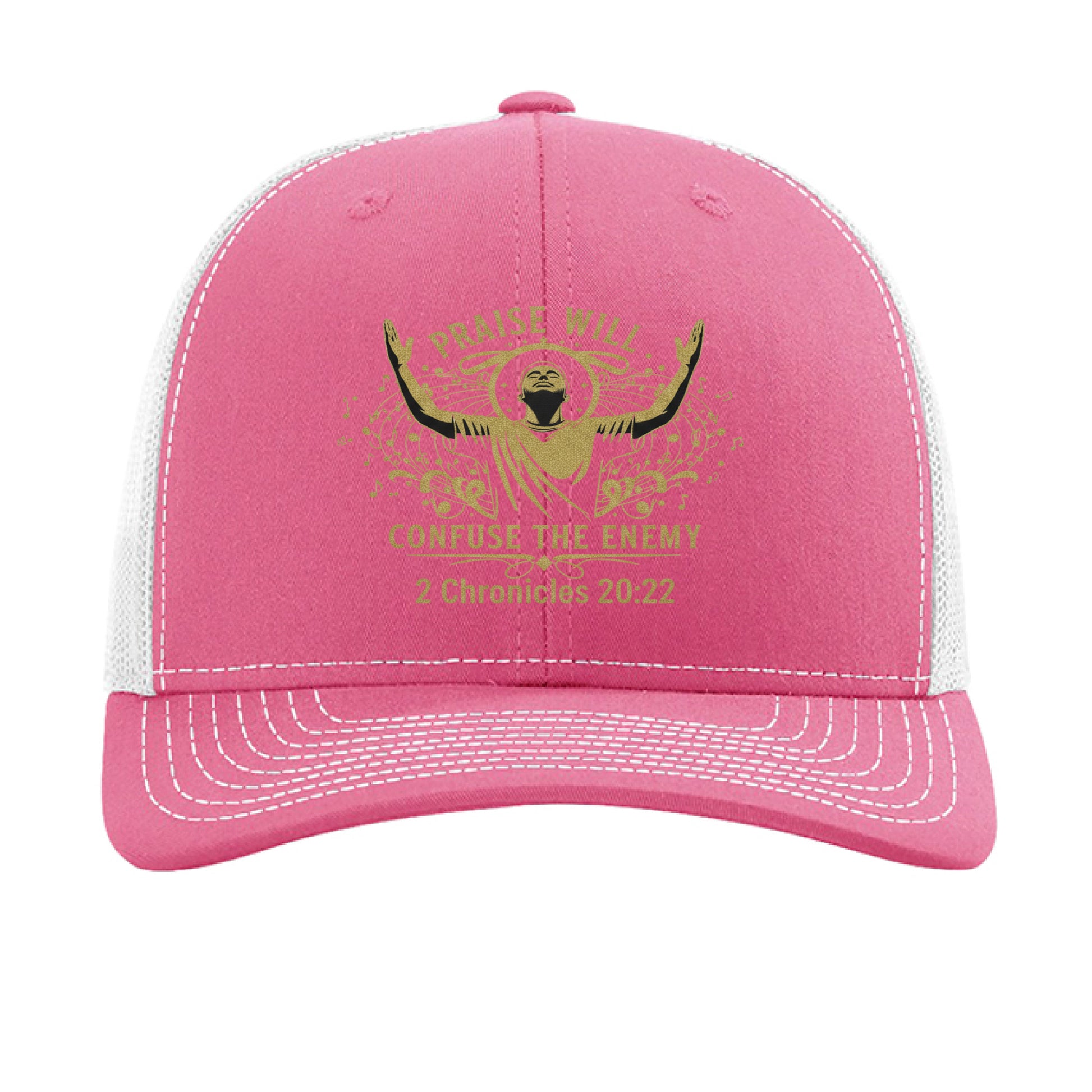Hot Pink/ White - FRONT