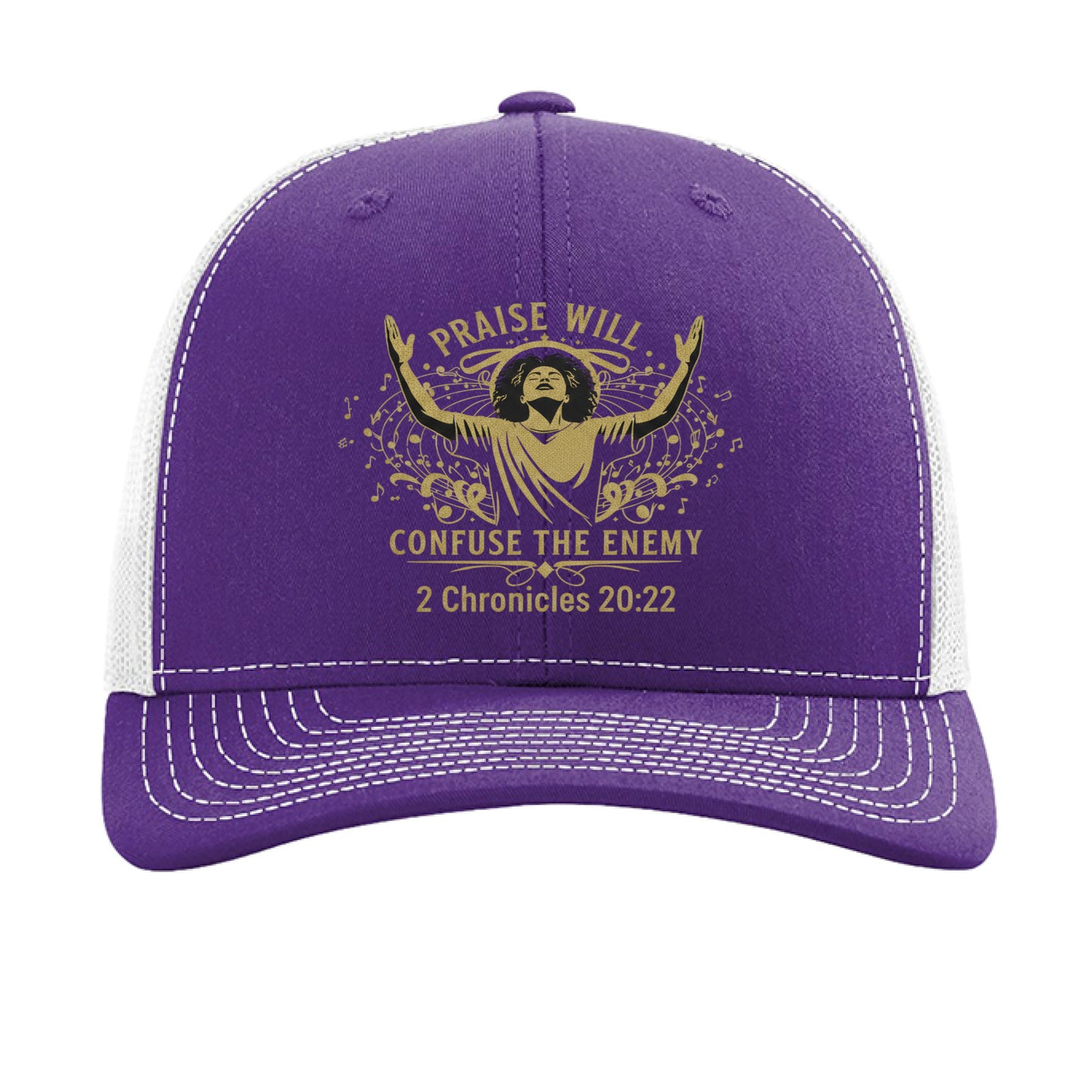 Purple/ White - FRONT