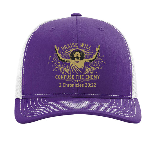 Purple/ White - FRONT