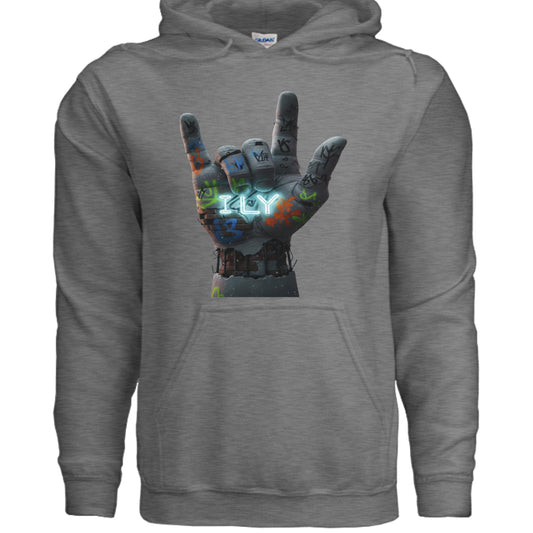 GRAPHITE HEATHER - FRONT