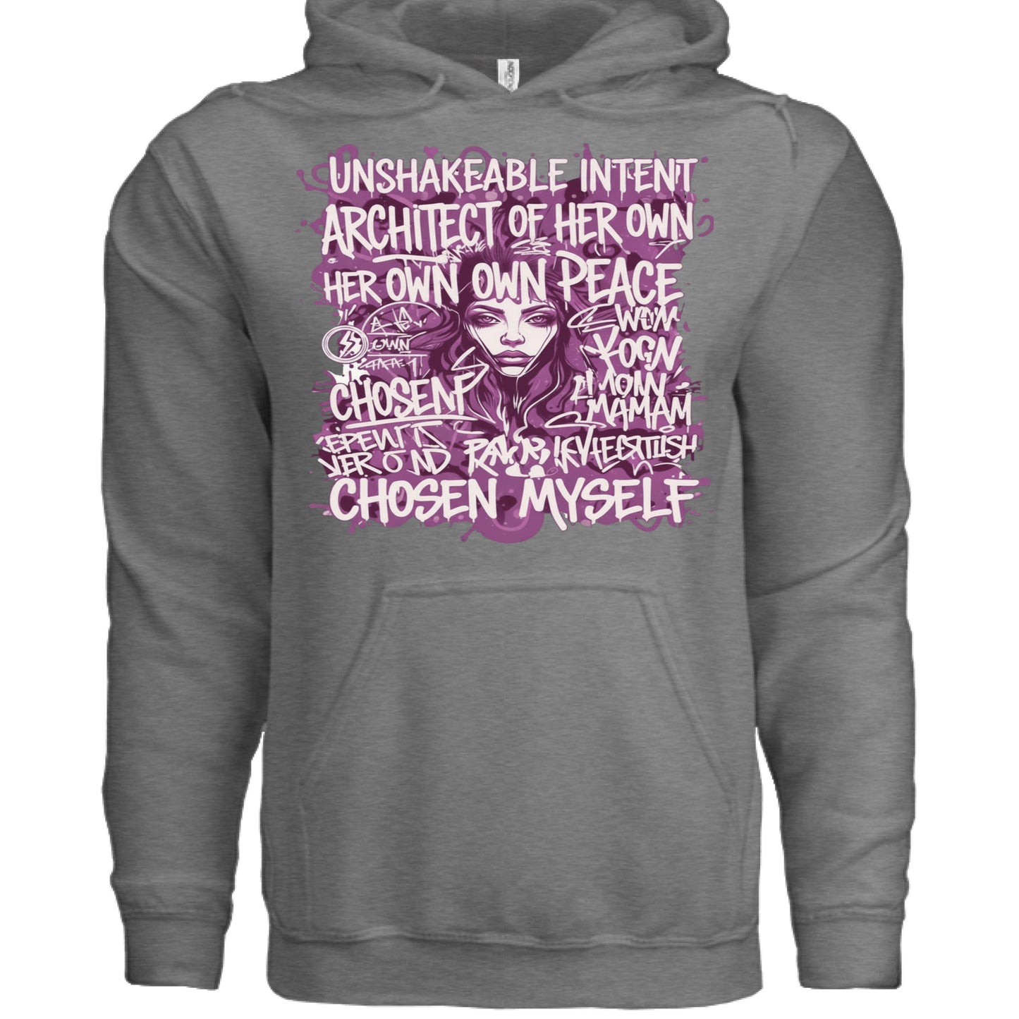 Gunmetal Heather - FRONT