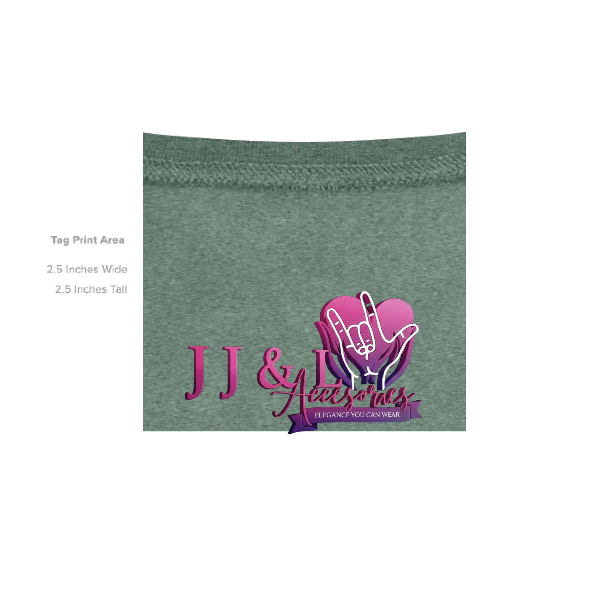 Heather Sport Dark Green - INSIDE_TAG_LINE