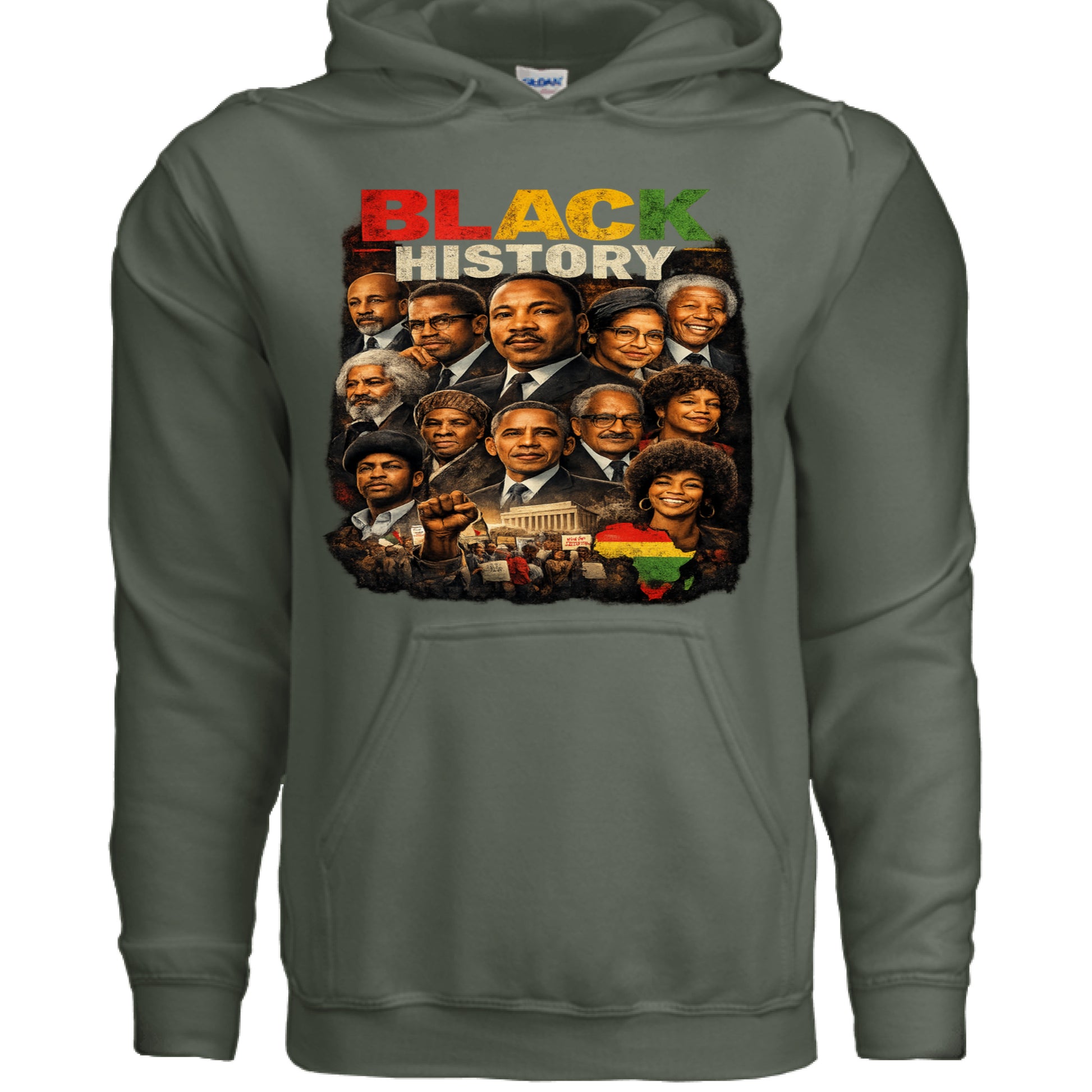 MILITARY GREEN - FRONT