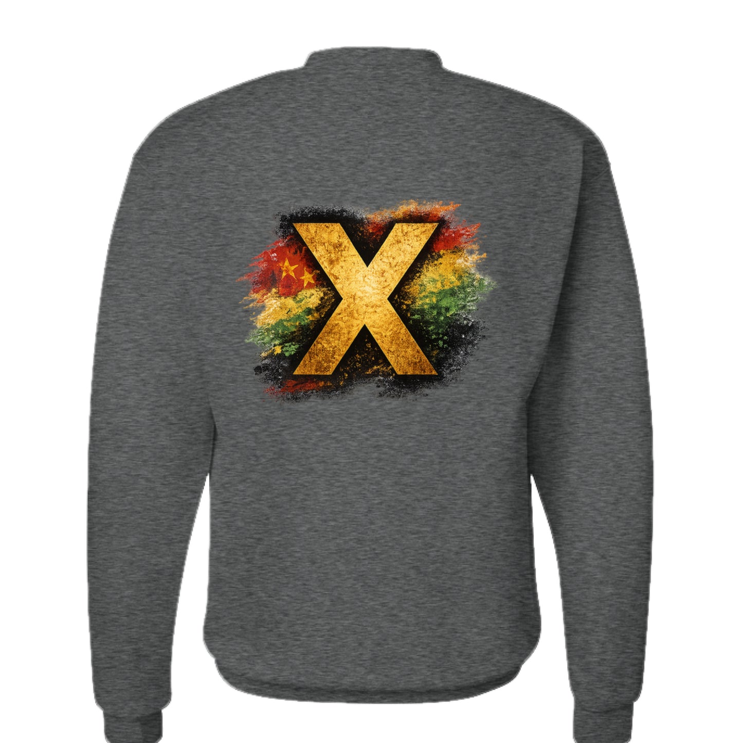 CHARCOAL HEATHER - BACK