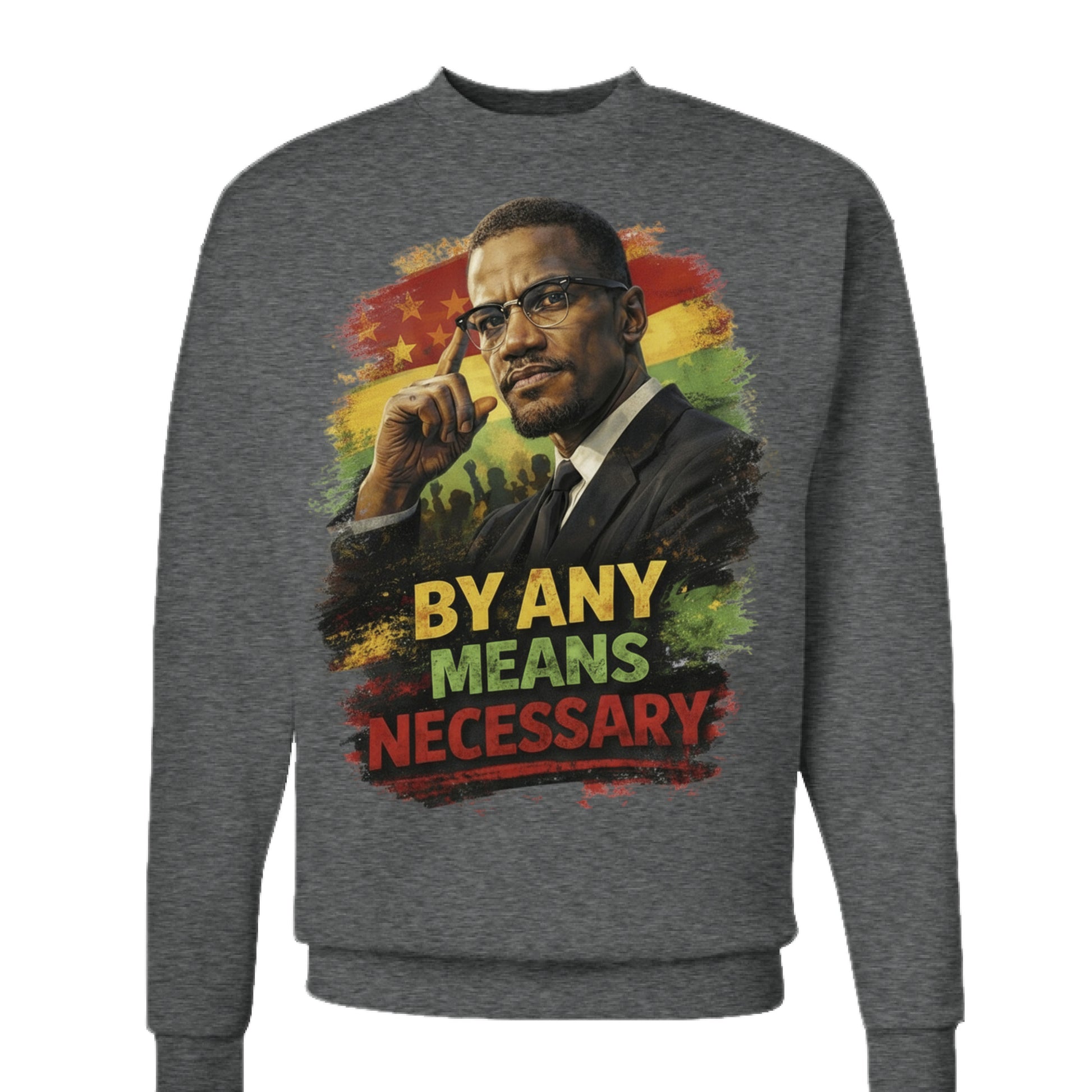 CHARCOAL HEATHER - FRONT