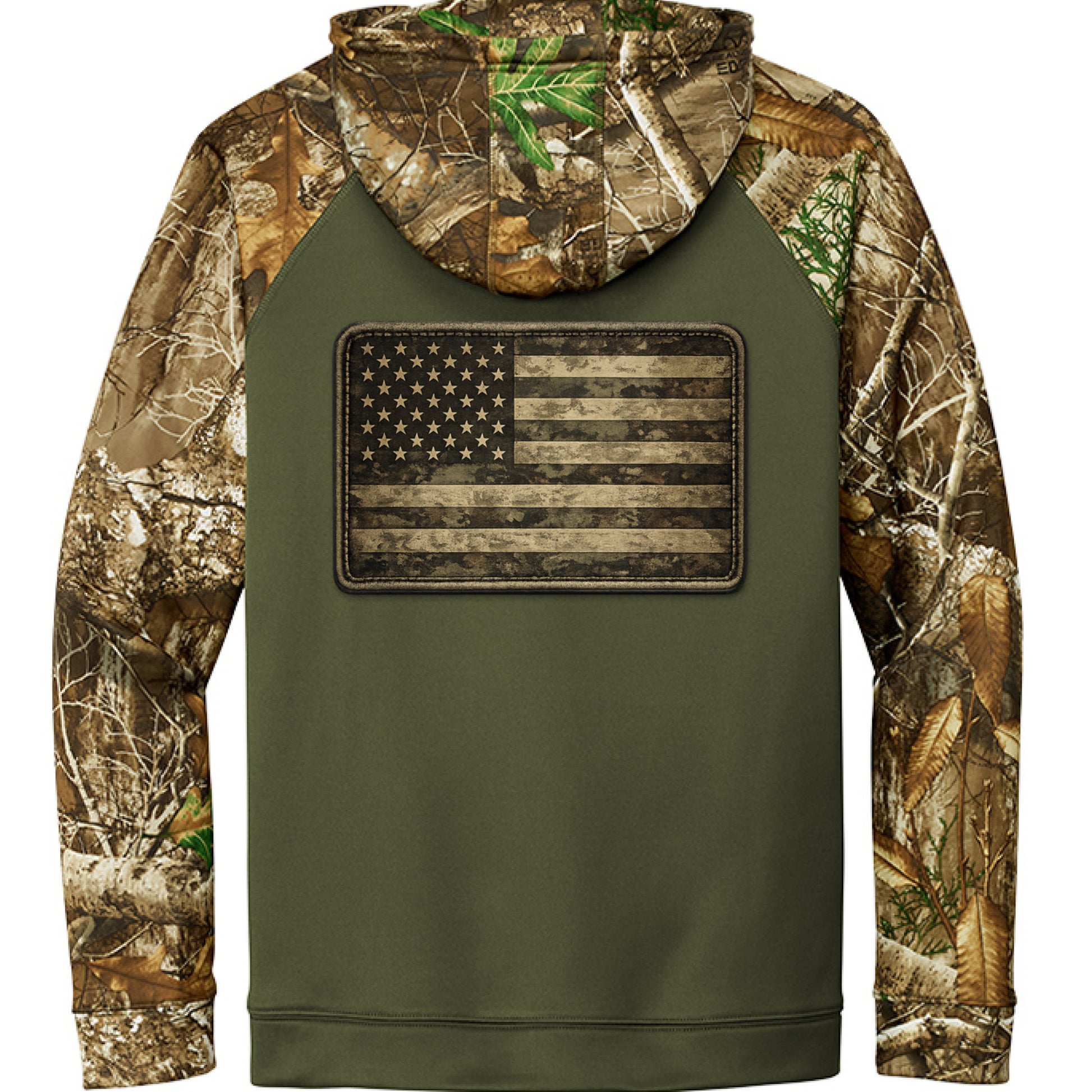 Olive Drab Green/ Realtree Edge - BACK
