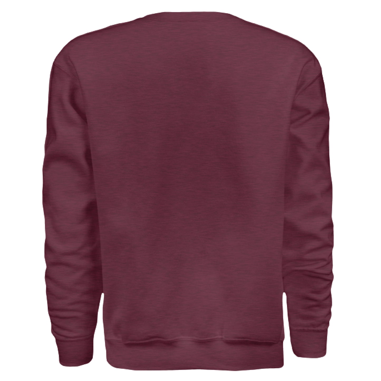Heather Sport Dark Maroon - BACK
