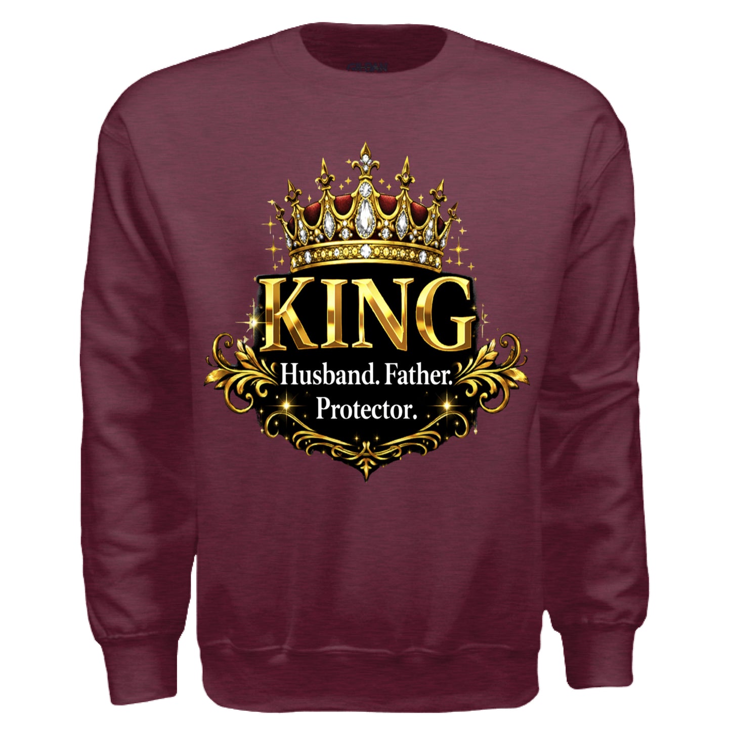 Heather Sport Dark Maroon - FRONT