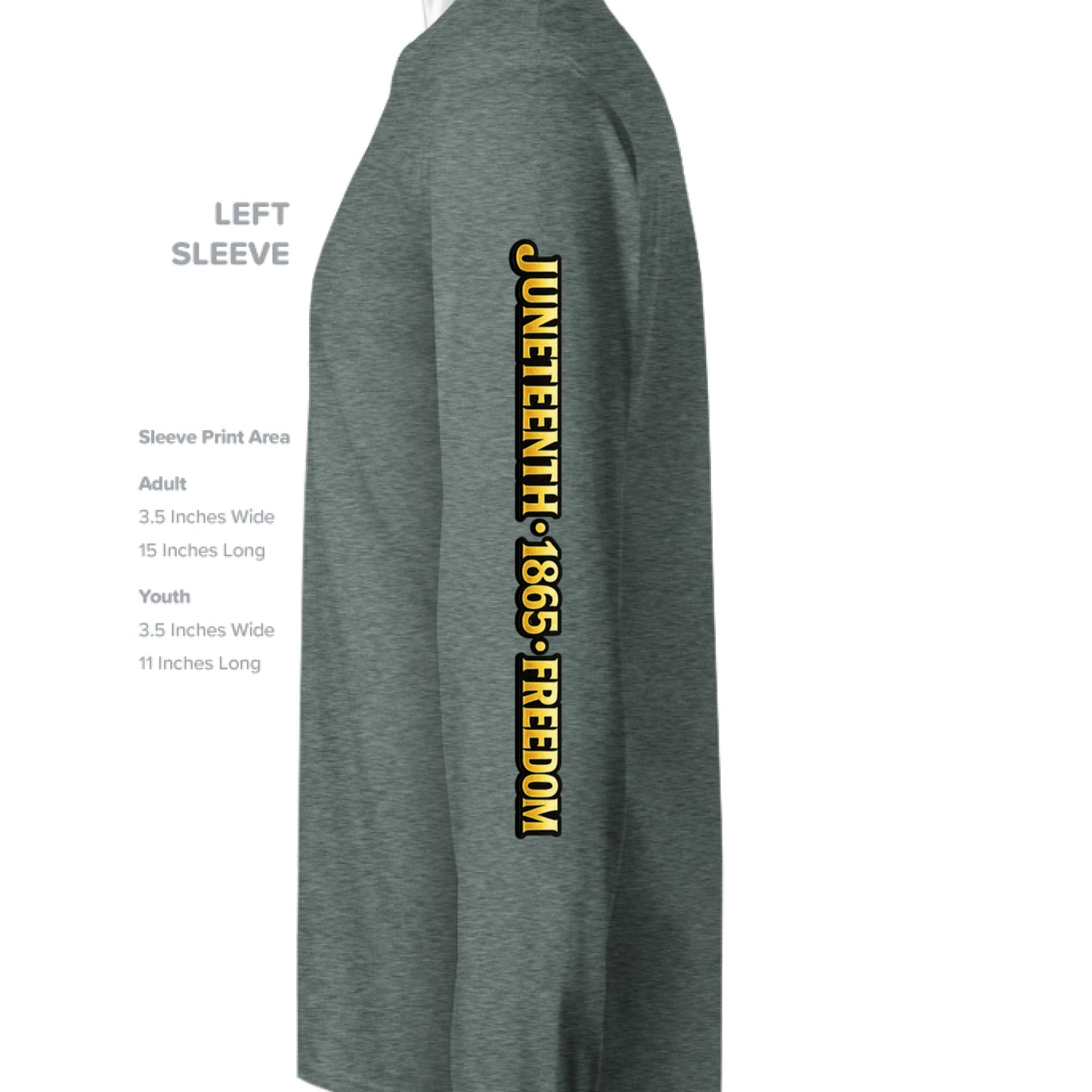 HEATHER SPORT DARK GREEN - SLEEVE_LEFT