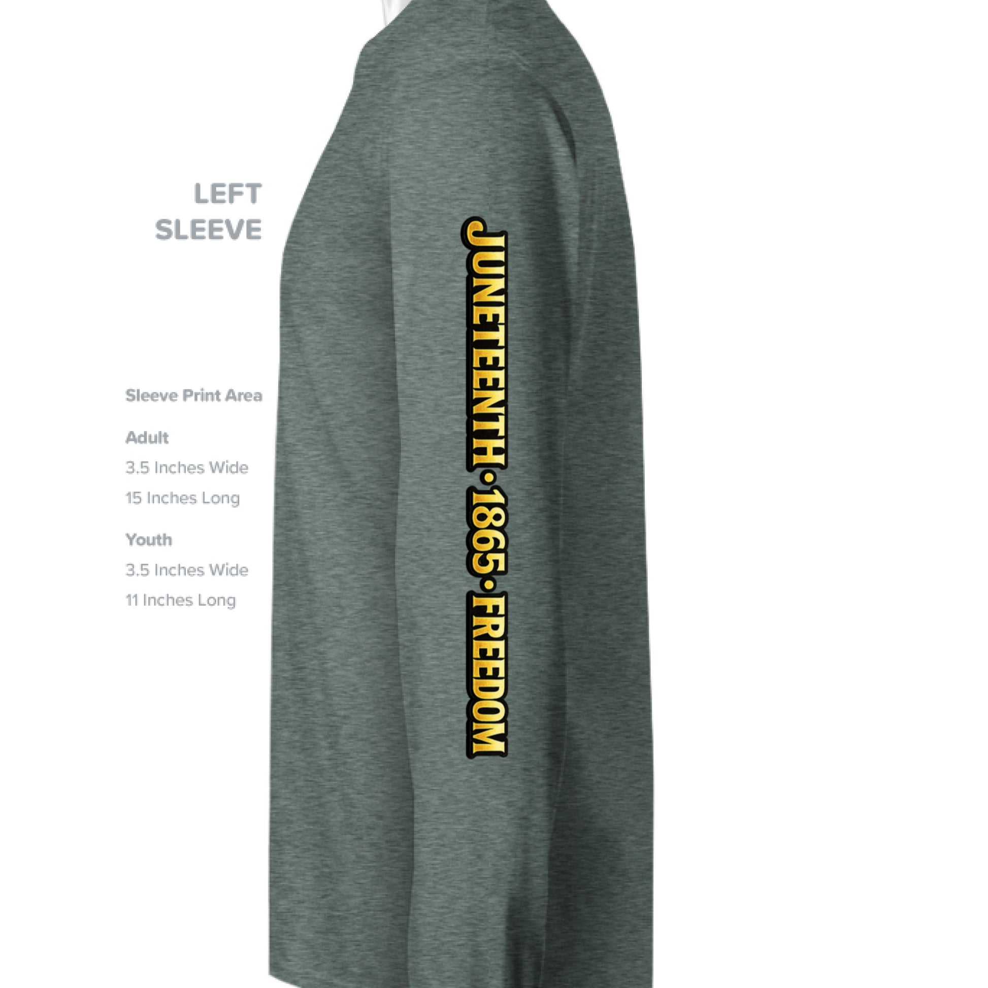 HEATHER SPORT DARK GREEN - SLEEVE_LEFT