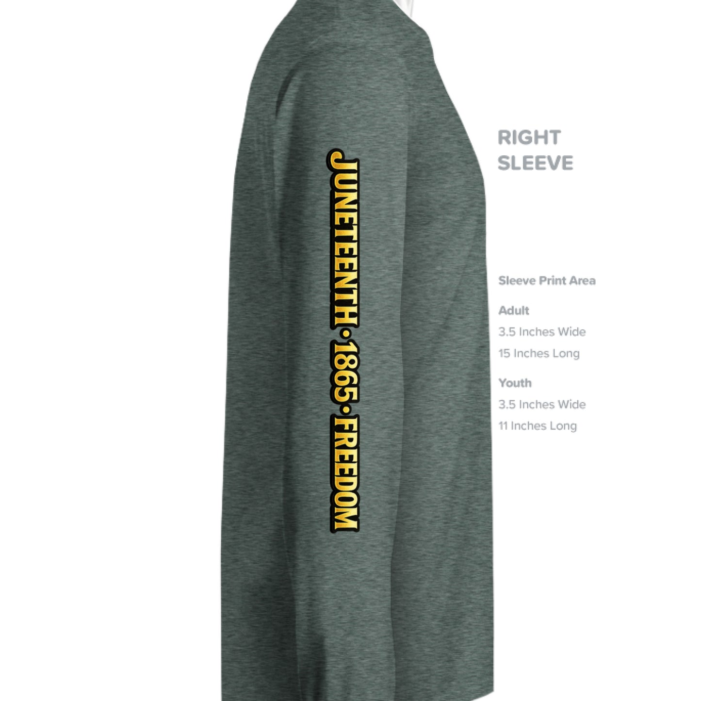 HEATHER SPORT DARK GREEN - SLEEVE_RIGHT