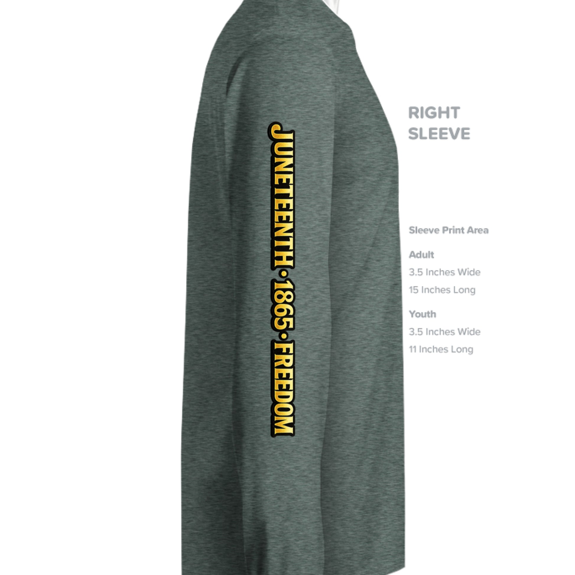 HEATHER SPORT DARK GREEN - SLEEVE_RIGHT