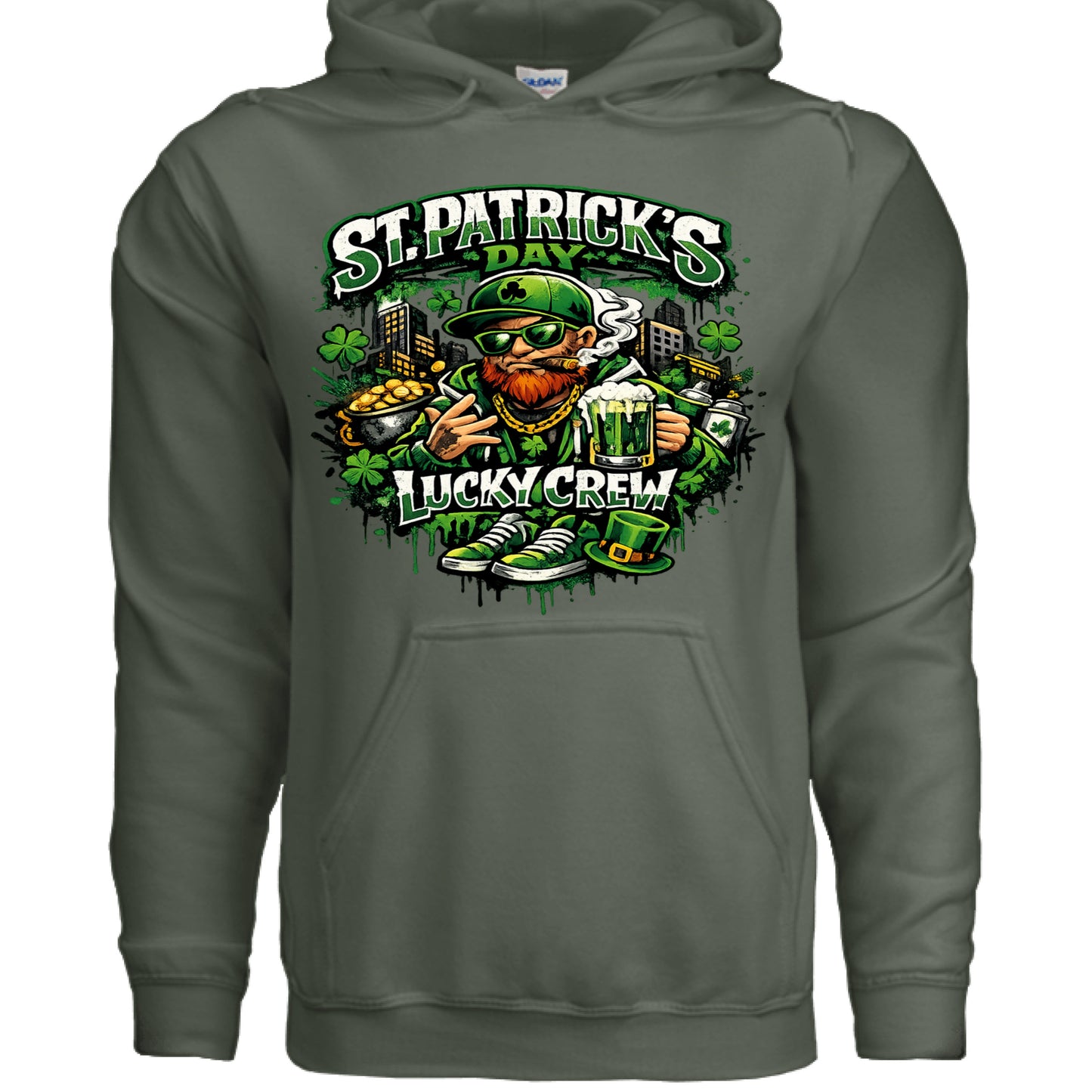 MILITARY GREEN - FRONT