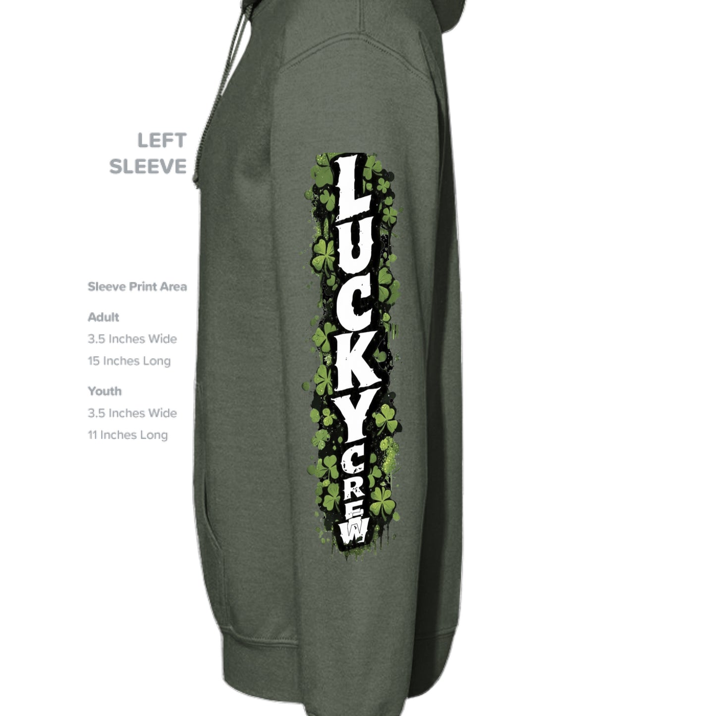 MILITARY GREEN - SLEEVE_LEFT