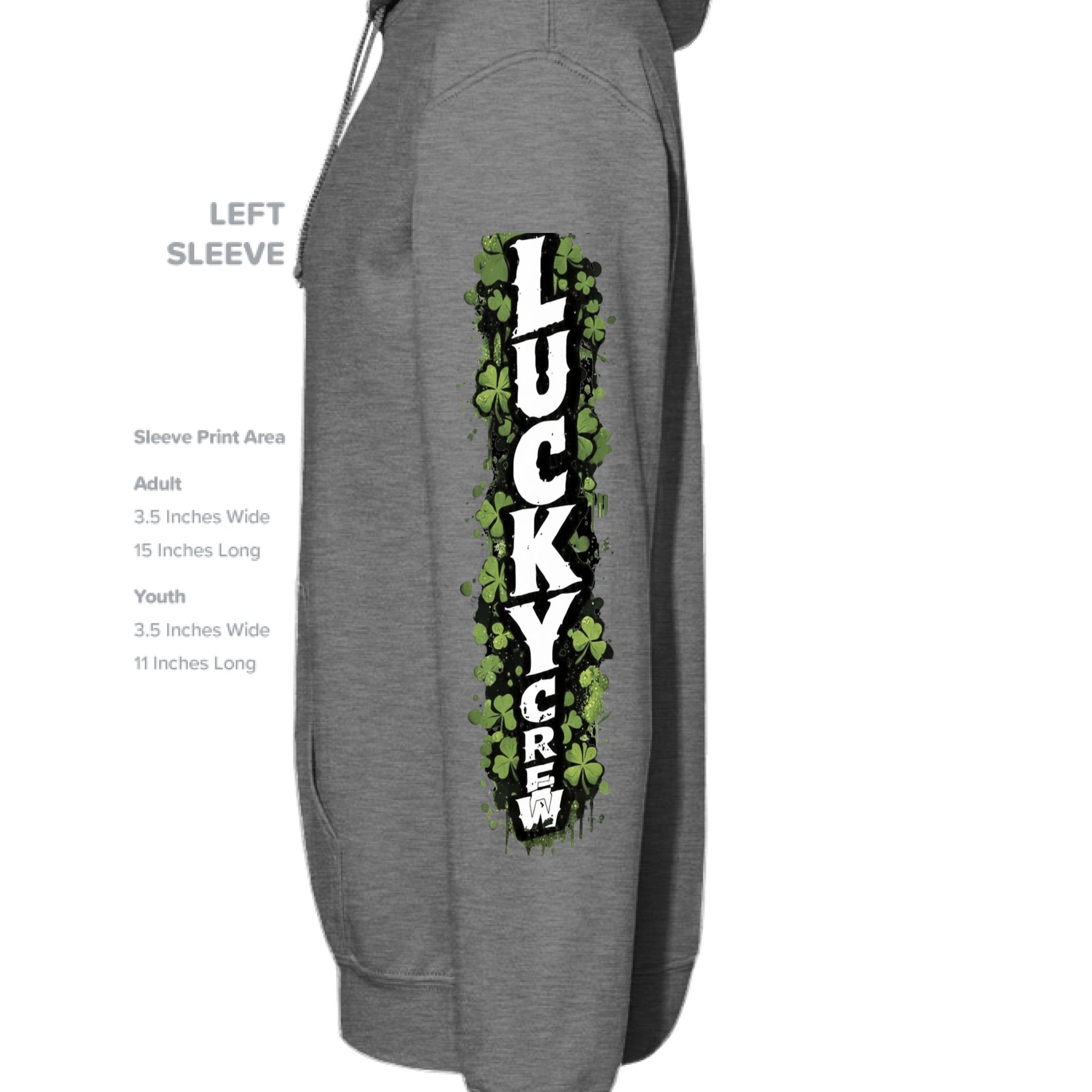 GRAPHITE HEATHER - SLEEVE_LEFT