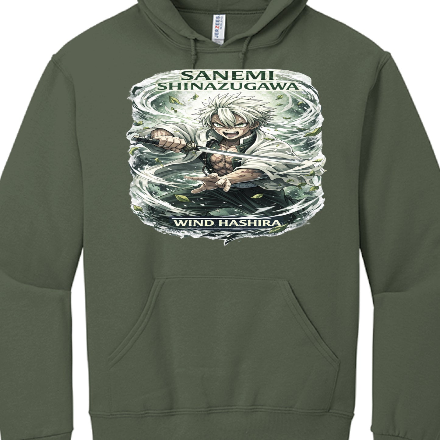 MILITARY GREEN - FRONT