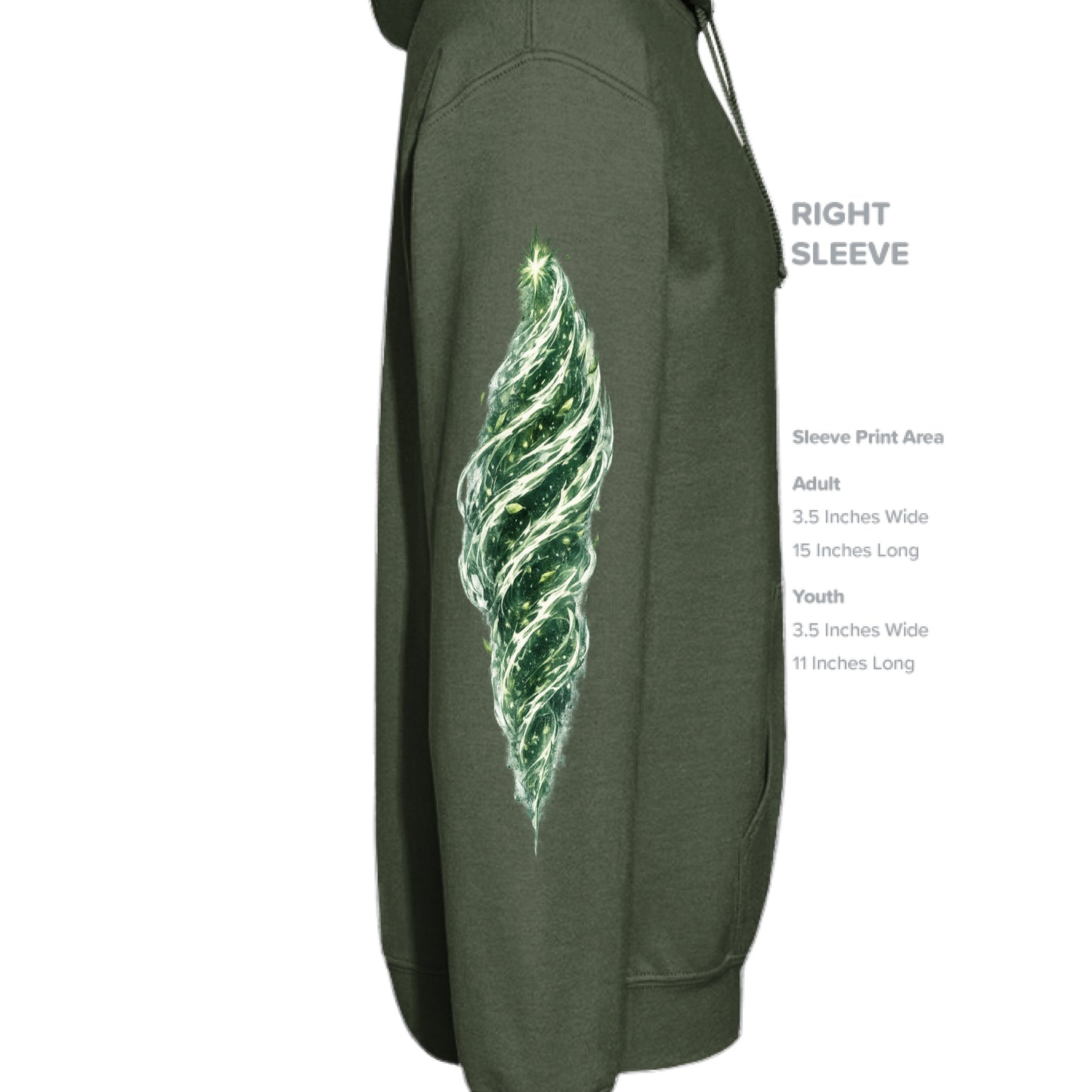 MILITARY GREEN - SLEEVE_RIGHT