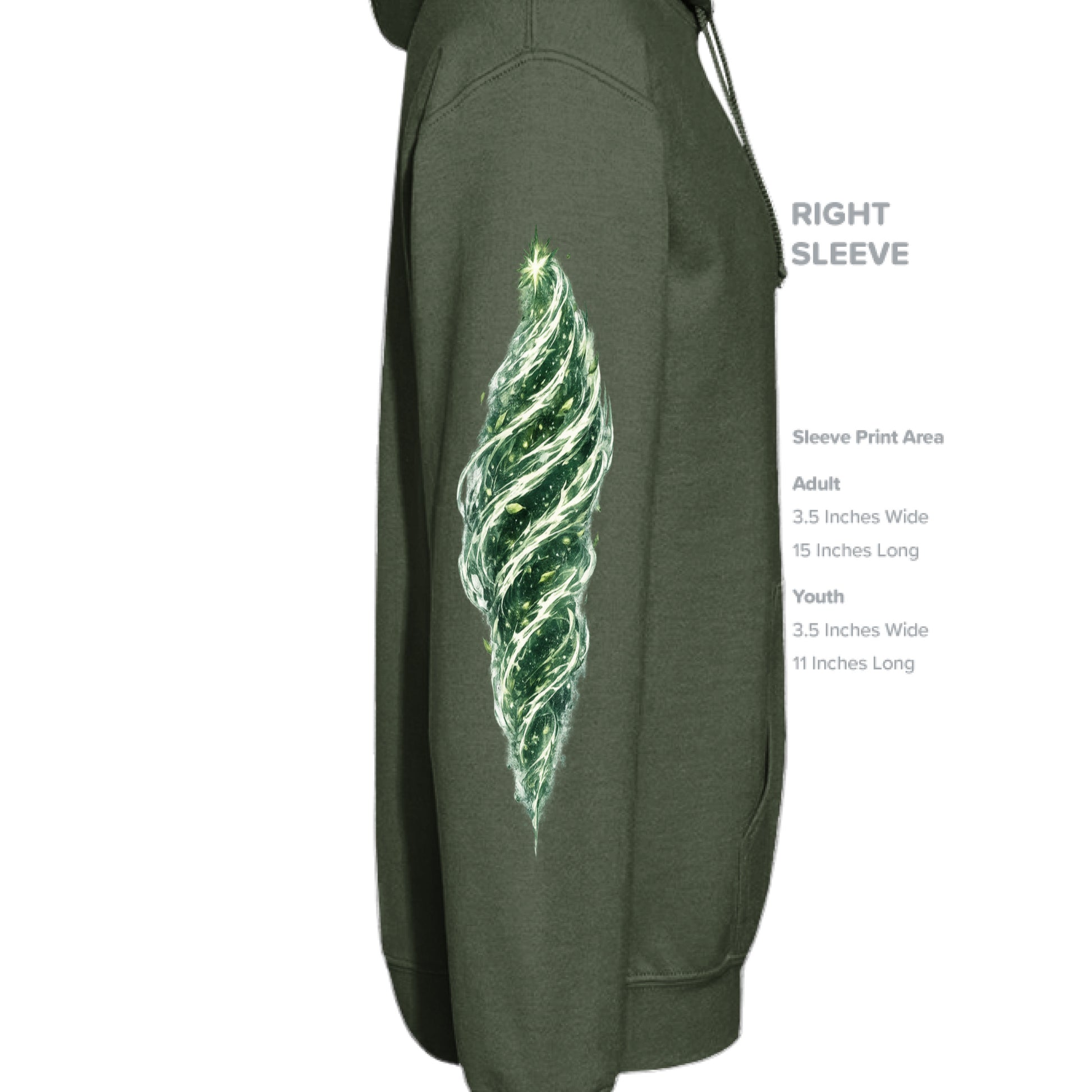 MILITARY GREEN - SLEEVE_RIGHT