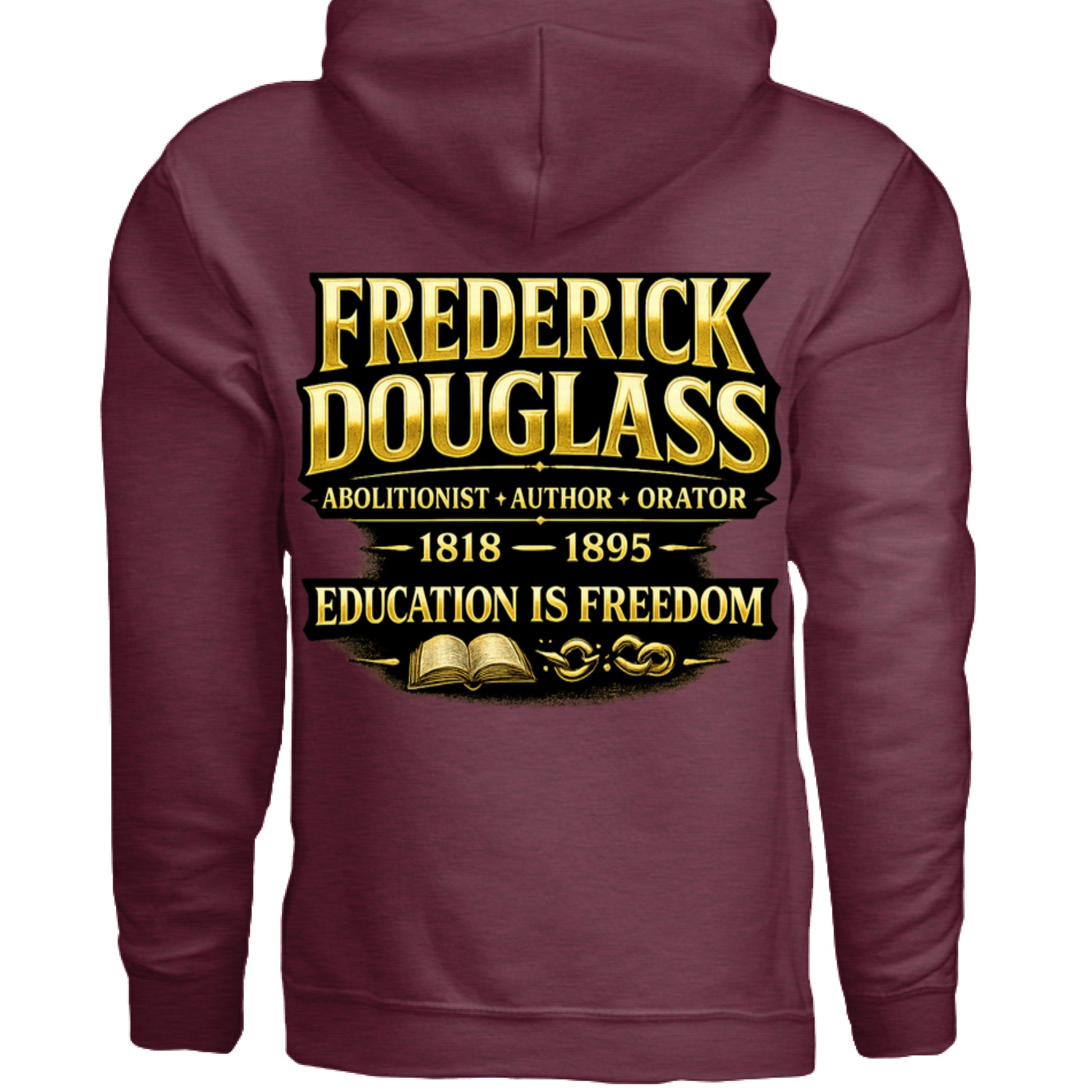 Heather Sport Dark Maroon - BACK