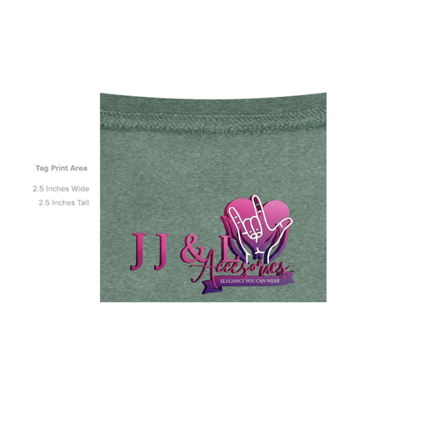 Heather Sport Dark Green - INSIDE_TAG_LINE