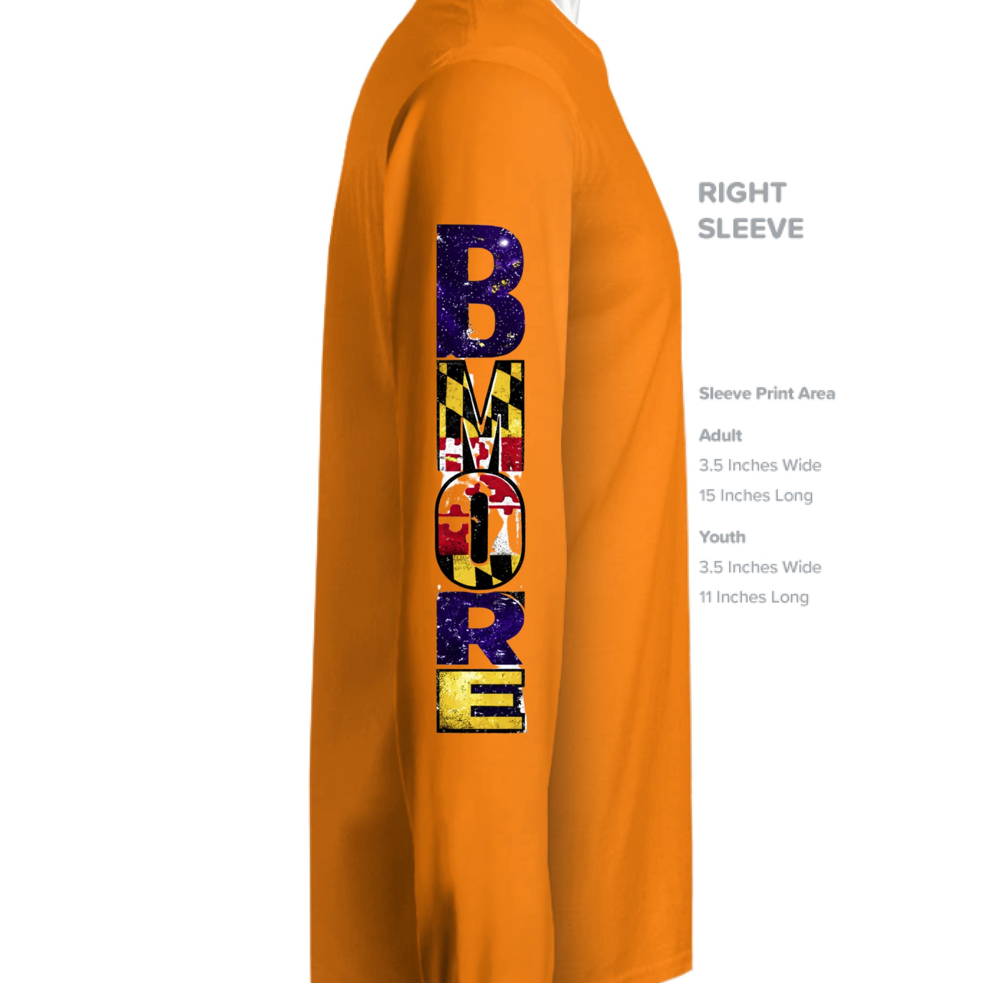 SAFETY ORANGE - SLEEVE_RIGHT