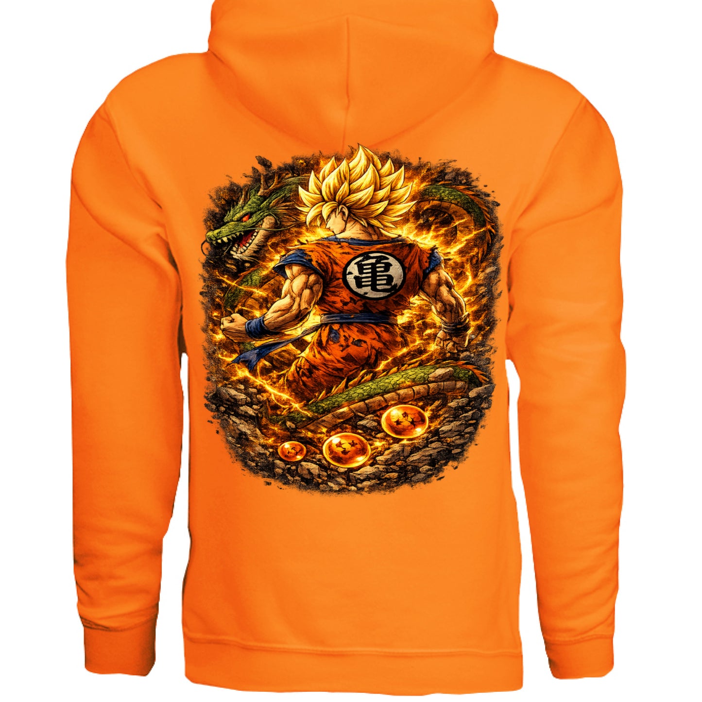 SAFETY ORANGE - BACK