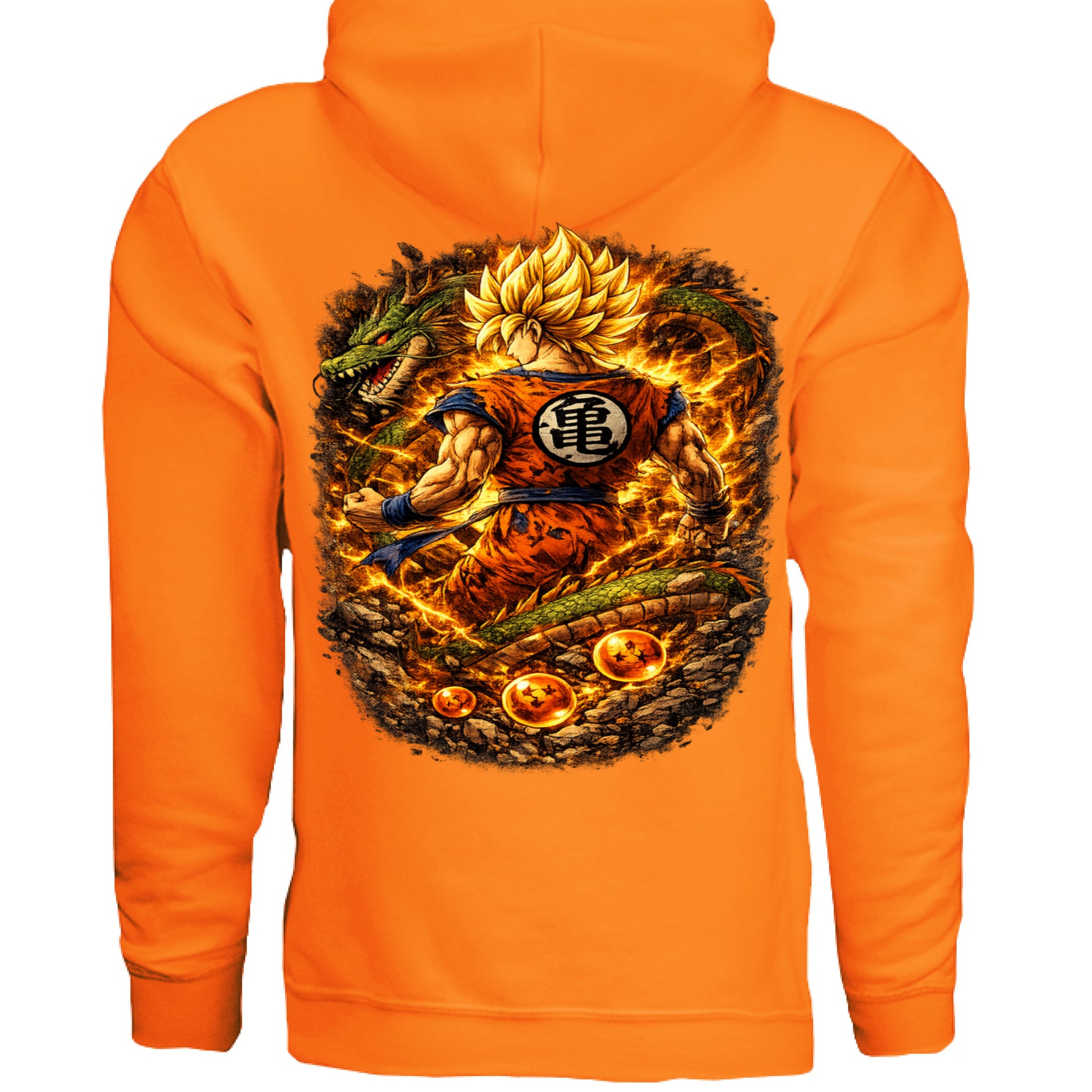 SAFETY ORANGE - BACK