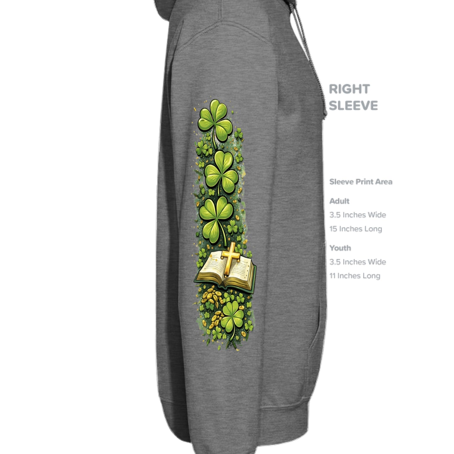 GRAPHITE HEATHER - SLEEVE_RIGHT