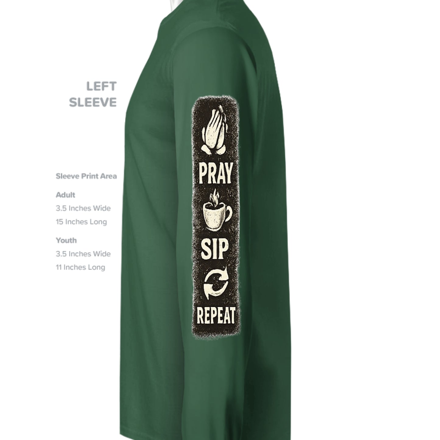 FOREST GREEN - SLEEVE_LEFT