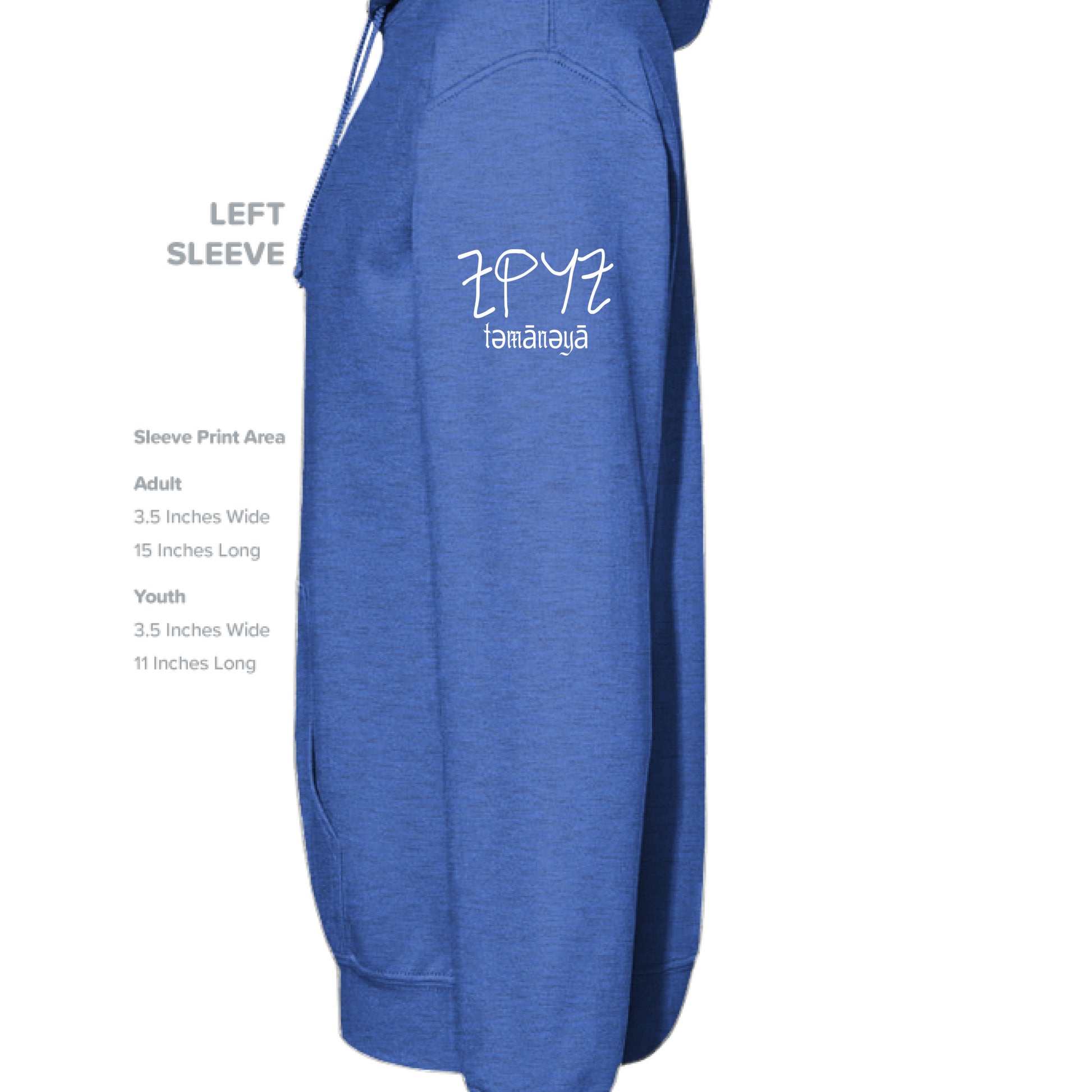 Heather Sport Royal - SLEEVE_LEFT