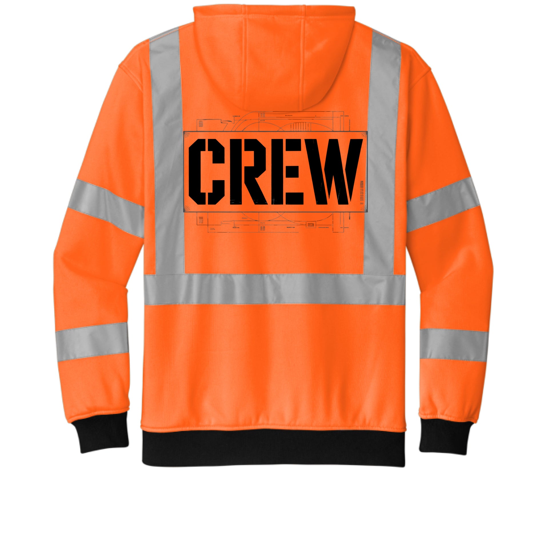 Safety Orange - BACK