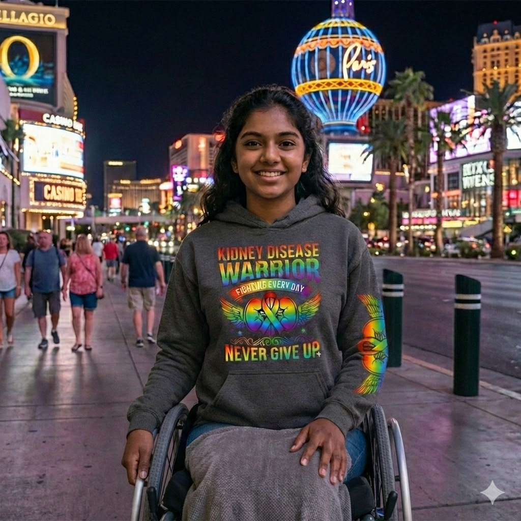 Rainbow Kidney Warrior Hoodie